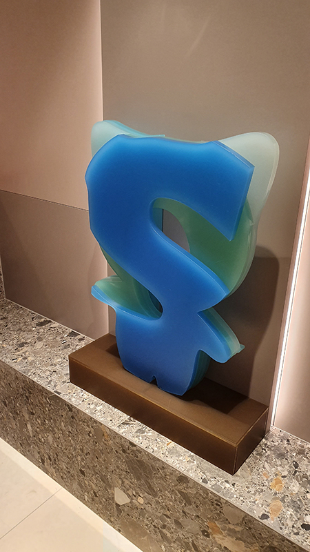092 Clo-Soul, 700x200x900mm, plastic acrylic, 2019 (Andaz Hotel-Gangnam).jpg